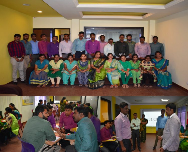 PTC corporate training staff and trainers group photo